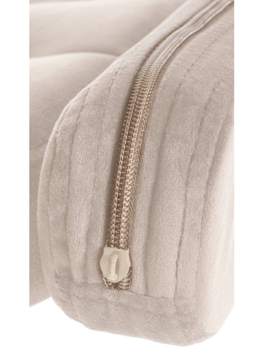 Tabouret de bar Dublin velours, crème Tabouret de bar Dublin velours, crème