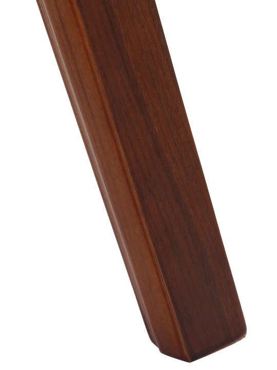 Chaise visiteur Kingston tissu, noyer/brun