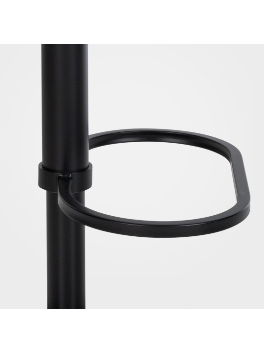 Tabouret de bar Damaso B feutre, gris