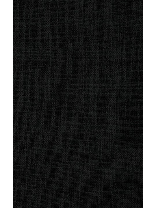 Lot de 2 chaises Kingston tissu, noyer/noir