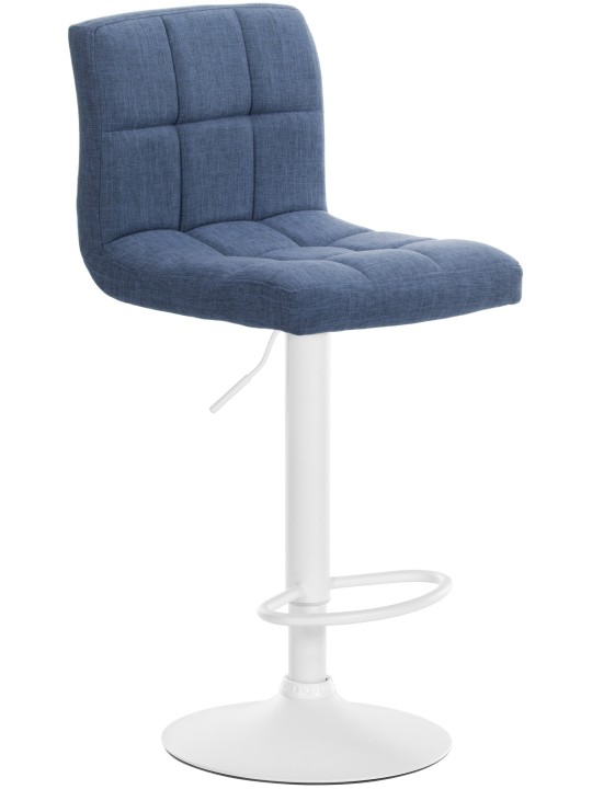 Lot de 2 tabourets de bar Calma tissu, bleu Lot de 2 tabourets de bar Calma tissu, bleu