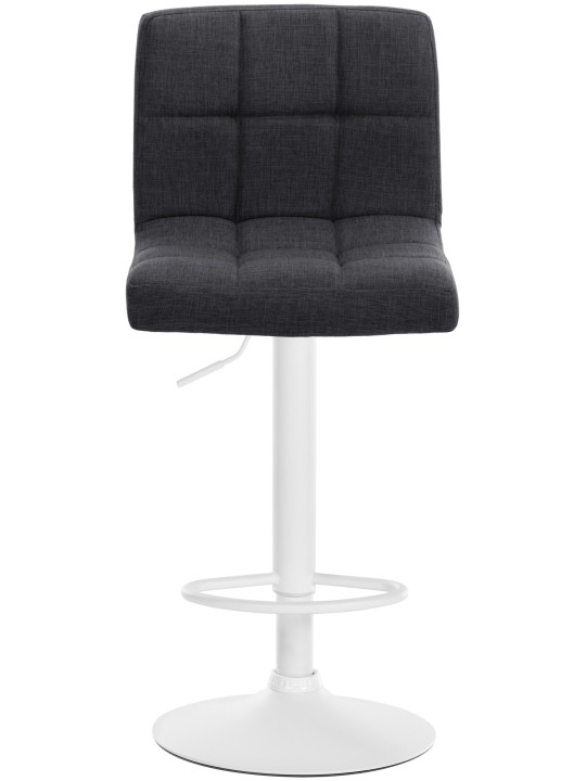 Lot de 2 tabourets de bar Calma tissu, gris foncé Lot de 2 tabourets de bar Calma tissu, gris foncé