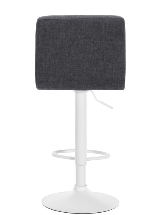 Lot de 2 tabourets de bar Calma tissu, gris clair Lot de 2 tabourets de bar Calma tissu, gris clair
