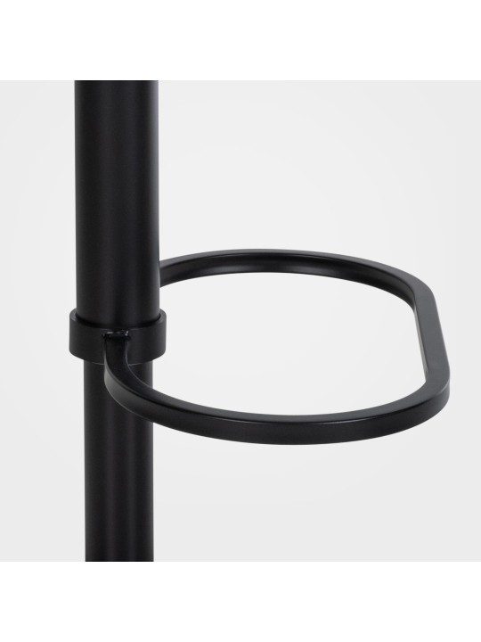 Tabouret de bar Damaso B velours, vert