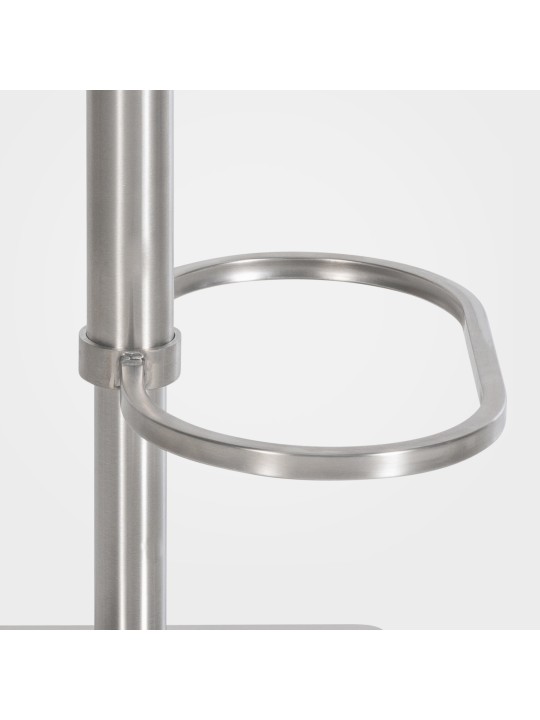 Tabouret de bar Damaso E velours, brun Tabouret de bar Damaso E velours, brun