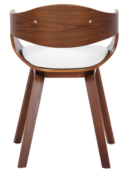 Chaise visiteur Kingston, noyer/blanc Chaise visiteur Kingston, noyer/blanc