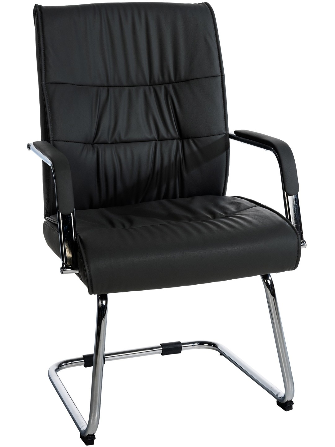 Chaise visiteur Sievert, noir