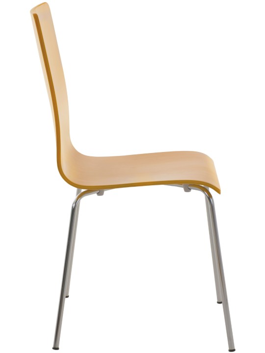 Chaise visiteur Pepe, naturel