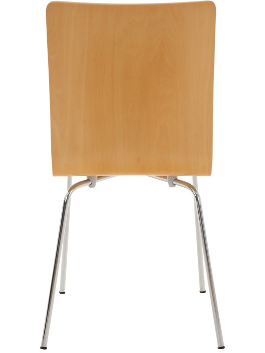 Chaise visiteur Pepe, naturel