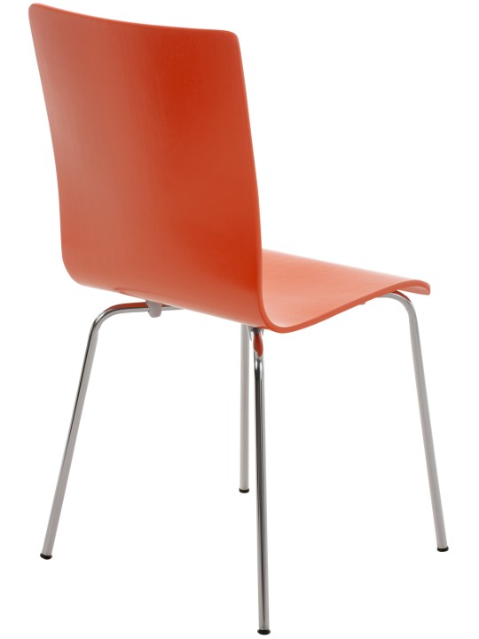 Chaise visiteur Pepe, orange