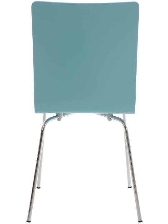 Chaise visiteur Pepe, bleu clair