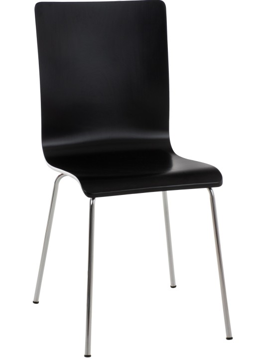 Chaise visiteur Pepe, noir Chaise visiteur Pepe, noir