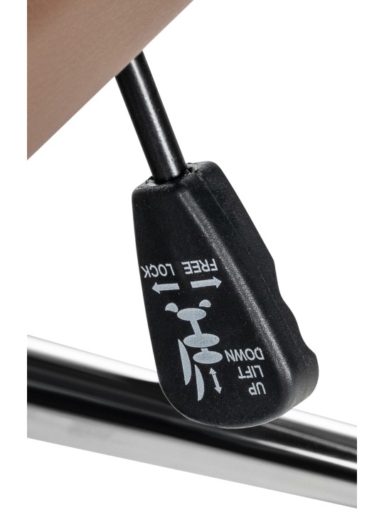 Chaise de bureau Mollis cuir véritable, brun clair Chaise de bureau Mollis cuir véritable, brun clair