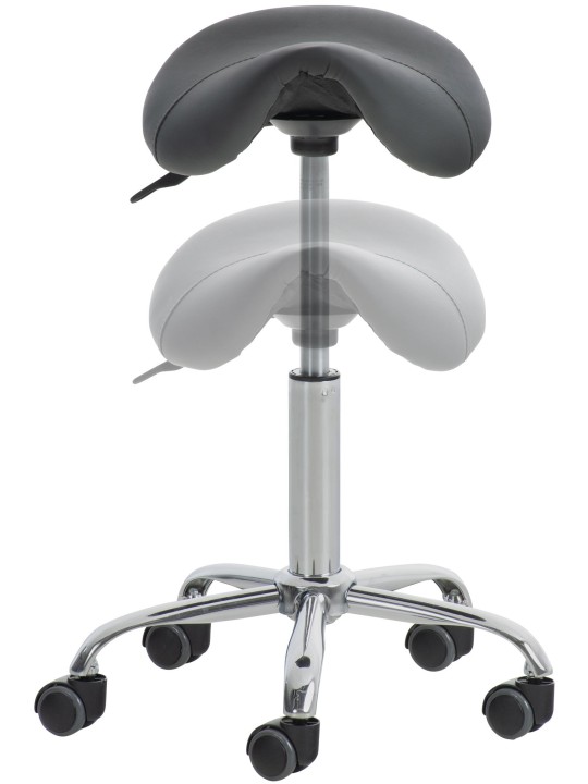 Tabouret de travail Reno, gris