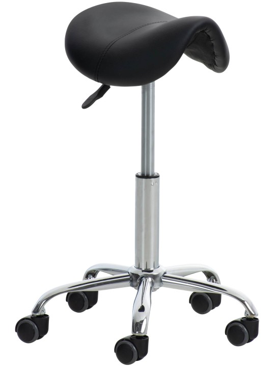 Tabouret de travail Reno, noir