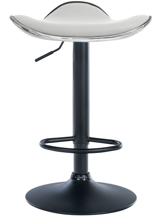 Tabouret de bar Shanghai simili cuir, blanc Tabouret de bar Shanghai simili cuir, blanc