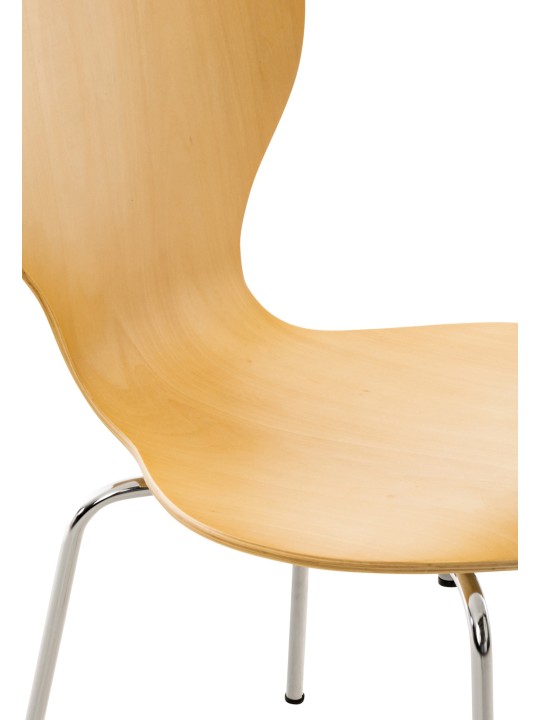 Chaise visiteur Diego, naturel Chaise visiteur Diego, naturel