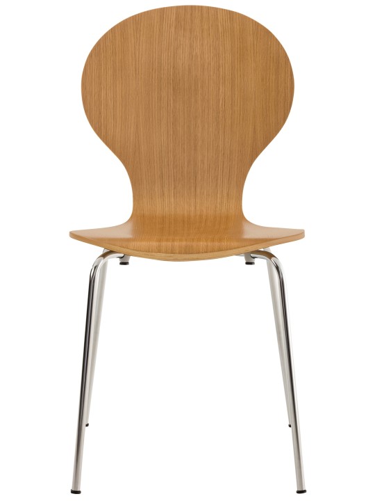 Chaise visiteur Diego, chêne