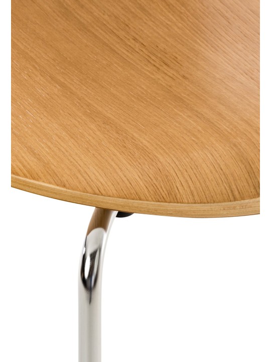 Chaise visiteur Diego, chêne