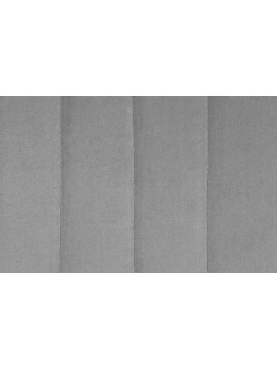 Lot de 2 tabourets de bar Toni velours, gris