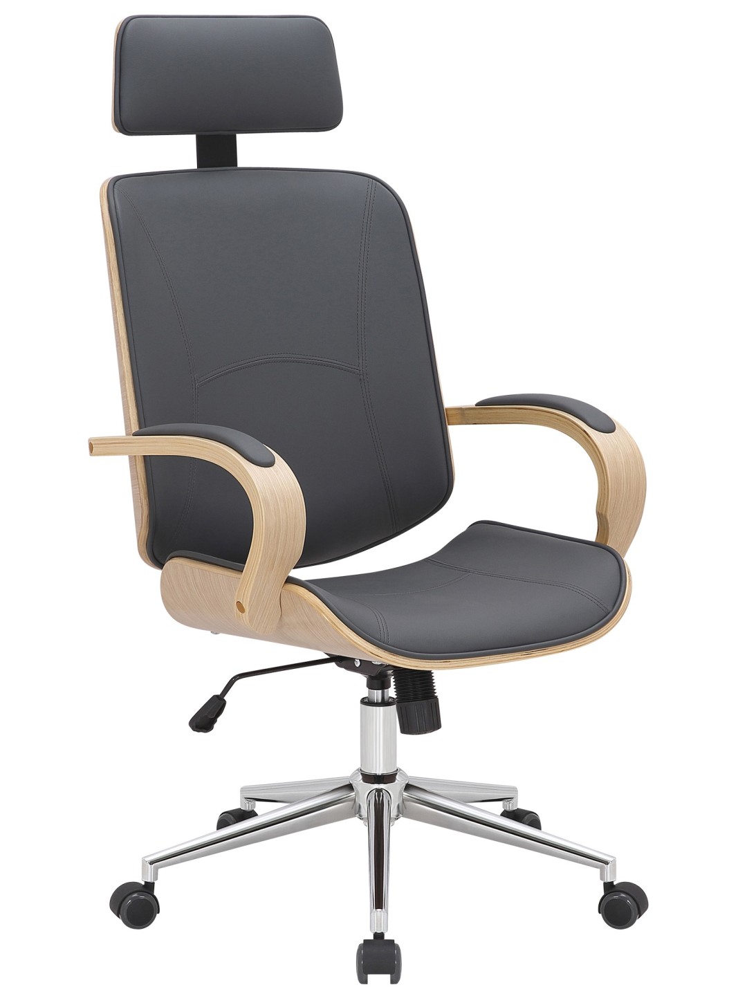 Chaise de bureau Dayton, natura/grau