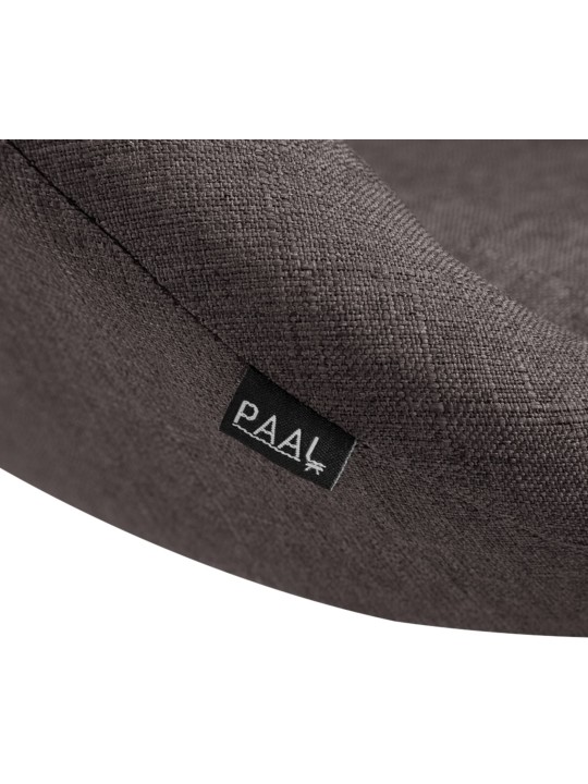 Tabouret de bar Davie tissu, gris foncé Tabouret de bar Davie tissu, gris foncé