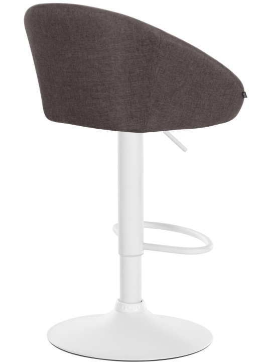 Tabouret de bar Davie tissu, gris foncé Tabouret de bar Davie tissu, gris foncé