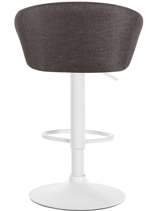 Tabouret de bar Davie tissu, gris foncé Tabouret de bar Davie tissu, gris foncé