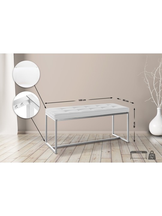 Banc Barci, blanc