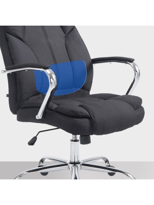 Chaise de bureau BIG Xanthos en tissu, noir Chaise de bureau BIG Xanthos en tissu, noir