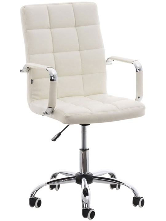 Chaise de bureau Deli V2, blanc