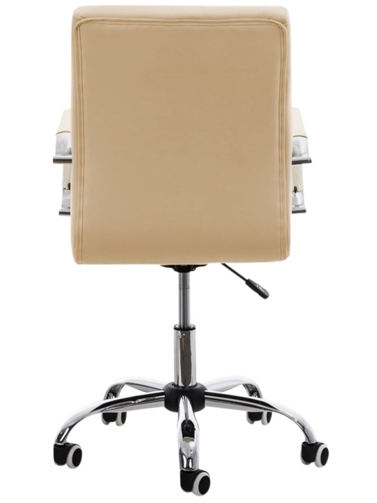Chaise de bureau Deli V2, crème