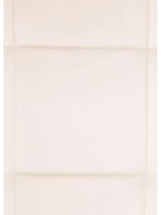 Chaise de salle à manger en velours Vermont, crème Chaise de salle à manger en velours Vermont, crème