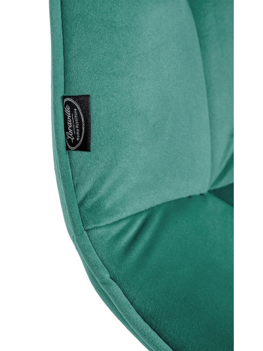 Chaise de salle à manger en velours Vermont, vert Chaise de salle à manger en velours Vermont, vert