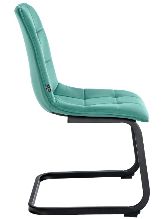 Chaise de salle à manger en velours Vermont, vert Chaise de salle à manger en velours Vermont, vert