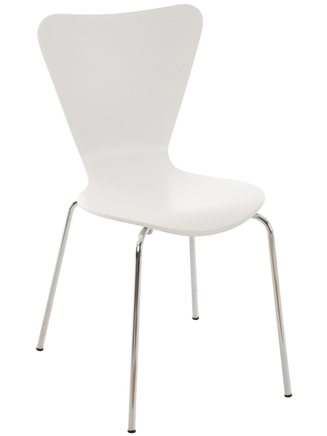 Chaise visiteur Calisto, blanc