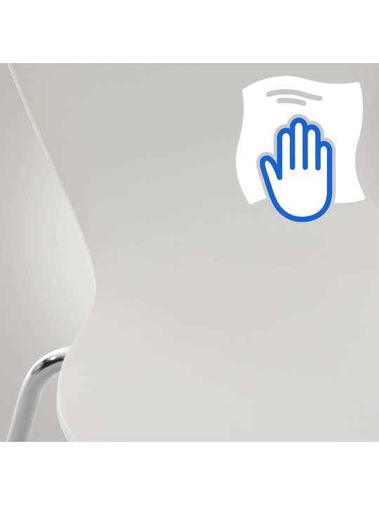 Chaise visiteur Calisto, blanc Chaise visiteur Calisto, blanc