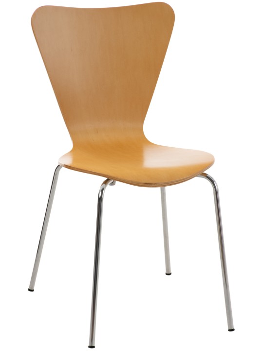 Chaise visiteur Calisto, naturel