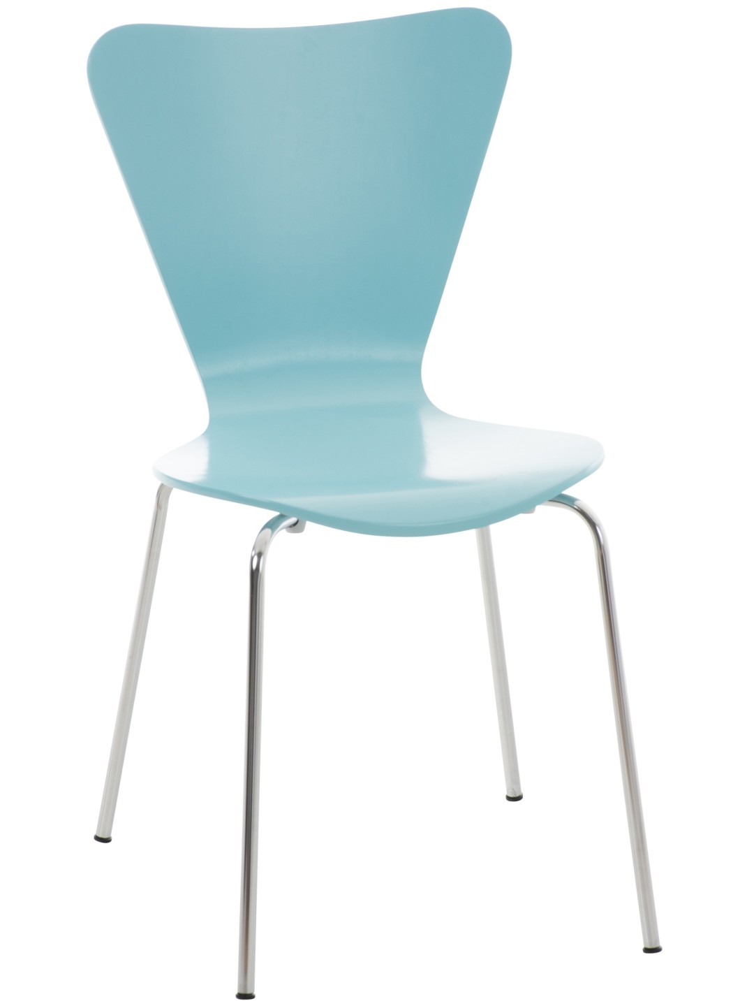 Chaise visiteur Calisto, bleu clair