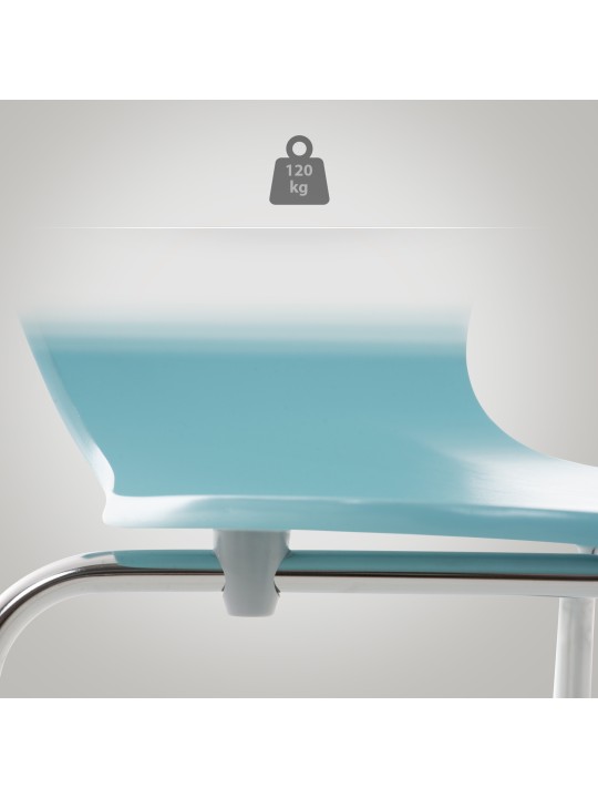 Chaise visiteur Calisto, bleu clair Chaise visiteur Calisto, bleu clair