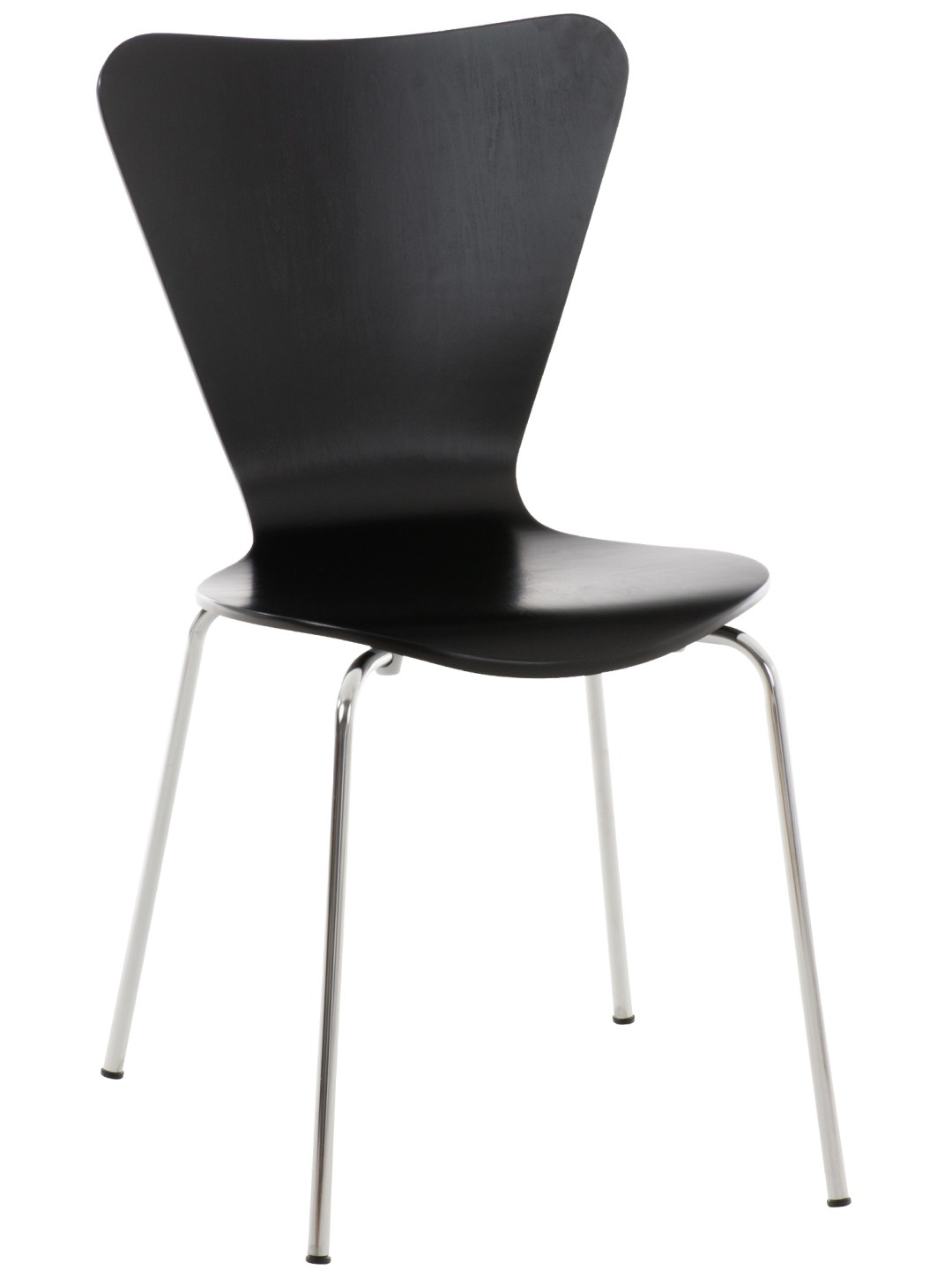 Chaise visiteur Calisto, noir