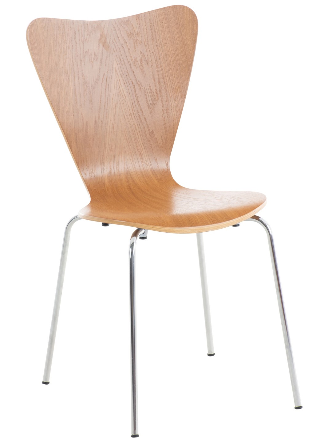 Chaise visiteur Calisto, chêne