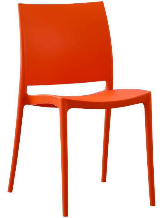 Chaise Meton, orange