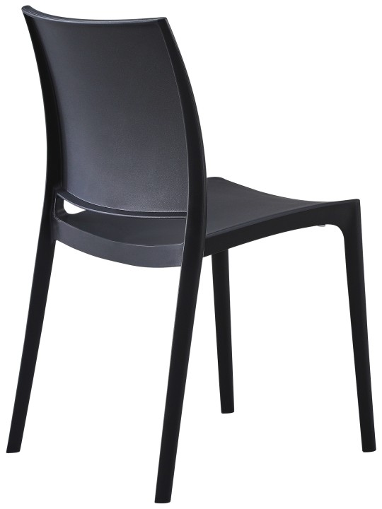 Chaise Meton, noir
