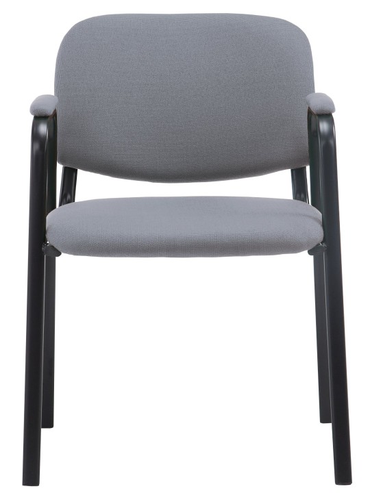 Chaise visiteur Ken PRO tissu, gris Chaise visiteur Ken PRO tissu, gris