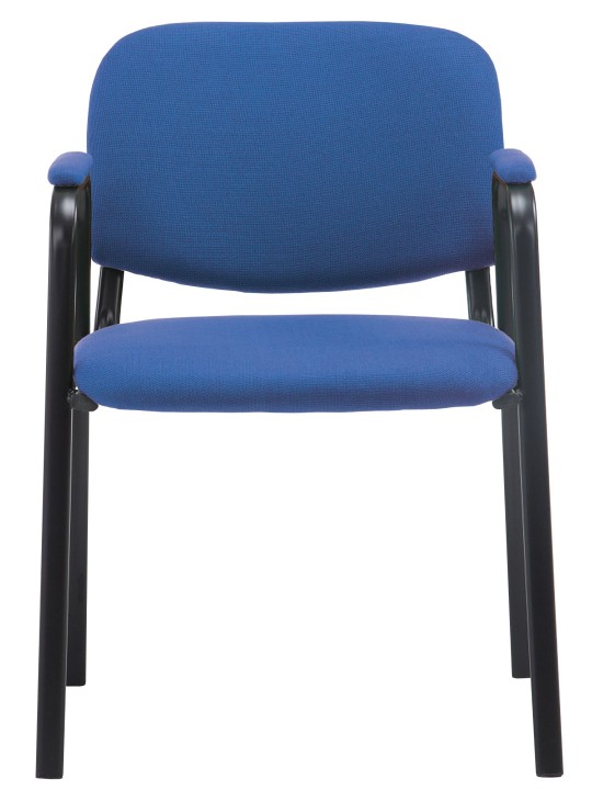 Chaise visiteur Ken PRO tissu, bleu Chaise visiteur Ken PRO tissu, bleu