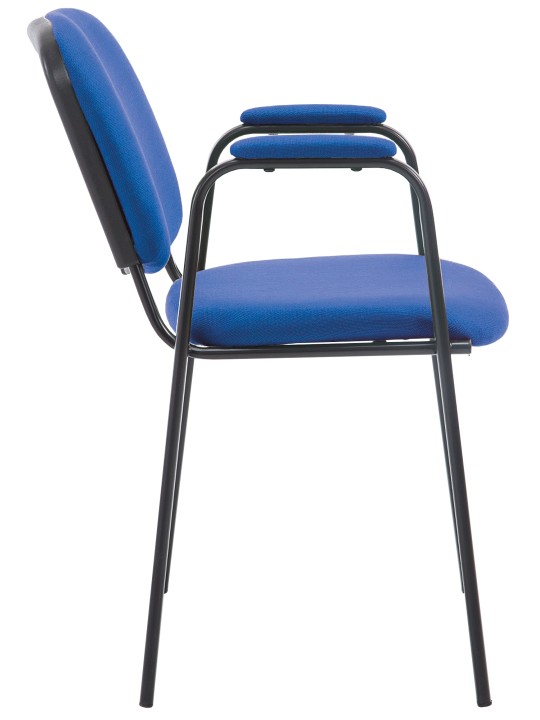 Chaise visiteur Ken PRO tissu, bleu Chaise visiteur Ken PRO tissu, bleu