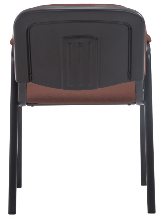 Chaise visiteur Ken PRO tissu, brun