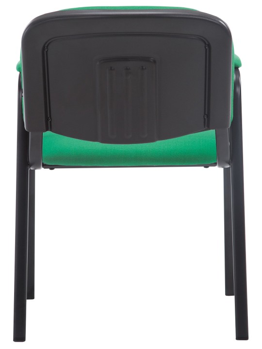 Chaise visiteur Ken PRO tissu, vert
