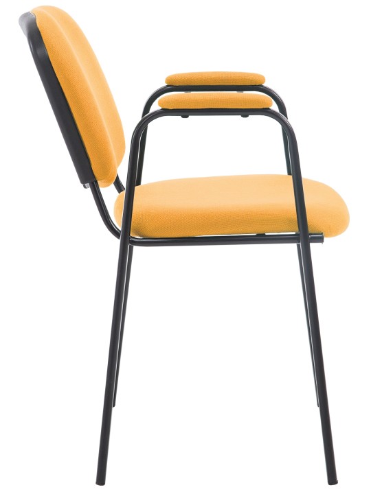 Chaise visiteur Ken PRO tissu, orange